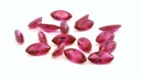 Synthetic Ruby Dark Pink 4x2mm Marquise