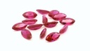 Synthetic Ruby Dark Pink 8x4mm Marquise
