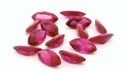 Synthetic Ruby Dark Pink 10x5mm Marquise