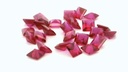 Synthetic Ruby 4.00mm Carre Cut Dark Pink