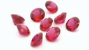 Synthetic Ruby Dark Pink 6.25mm Round