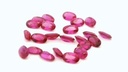 Synthetic Ruby Dark Pink 4x3mm Oval