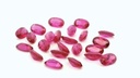 Synthetic Ruby Dark Pink 5x3mm Oval