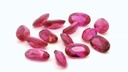 Synthetic Ruby Dark Pink 7x5mm Oval