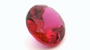 Synthetic Ruby Dark Pink 14x12mm Oval