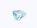 Synthetic Spinel 15.5x12.2mm Baguette Aquamarine Blue