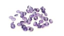 Amethyst 3.00mm Round Mid to Strong Diamond Cut