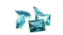 Synthetic Spinel 9x7mm Baguette Radiant Zircon Blue