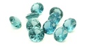 Synthetic Spinel 6.50mm Round Zircon Blue