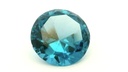 Synthetic Spinel 14mm Round Zircon Blue
