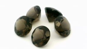 Smoky Quartz 7.00mm Round Dark
