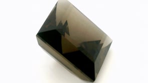 Smoky Quartz 15mm Carre Cut