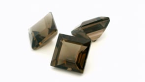Smoky Quartz 9.00mm Carre Cut