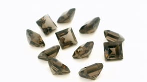 Smoky Quartz 6.00mm Carre Cut