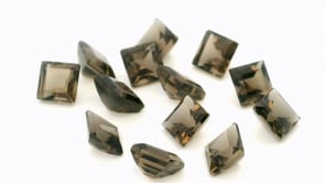 Smoky Quartz 5.00mm Carre Cut