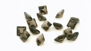 Smoky Quartz 4.00mm Carre Cut