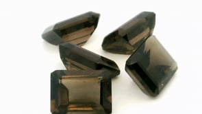 Smoky Quartz 10x8mm Emerald Cut 