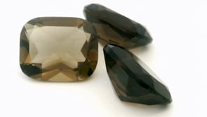 Smoky Quartz 10x8mm Cushion