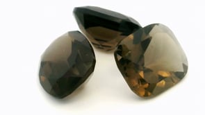 Smoky Quartz 12x10mm Cushion