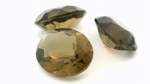 Smoky Quartz 14x12mm Oval 