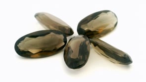 Smoky Quartz 13x6.5mm Oval 