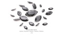 Black Spinel 10x5mm Marquise