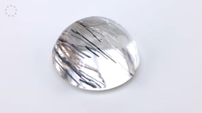 Rutilated Quartz 20mm Round Cabochon