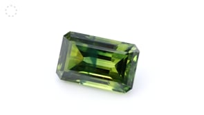 Parti Sapphire 12.37x7.75mm Emerald Cut