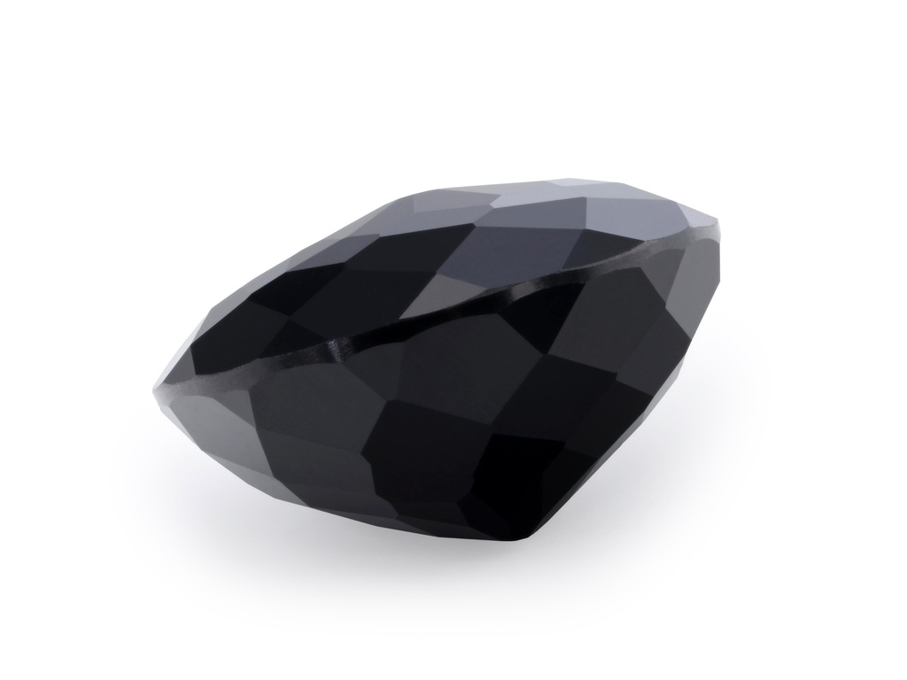 Black Spinel 10x8mm Oval Fancy