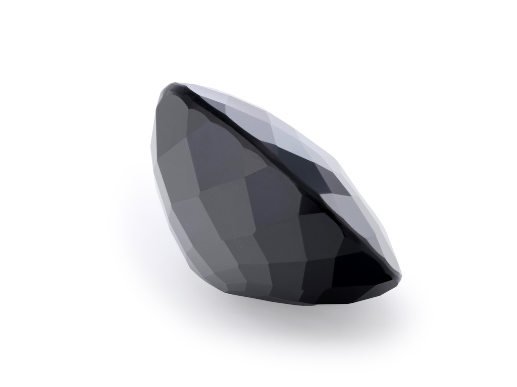 Black Spinel 14x10mm Oval Fancy