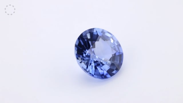 Ceylon Sapphire 5.90mm Round Light Blue