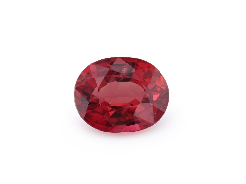 Orange Sapphire 5.1x4.15mm Oval