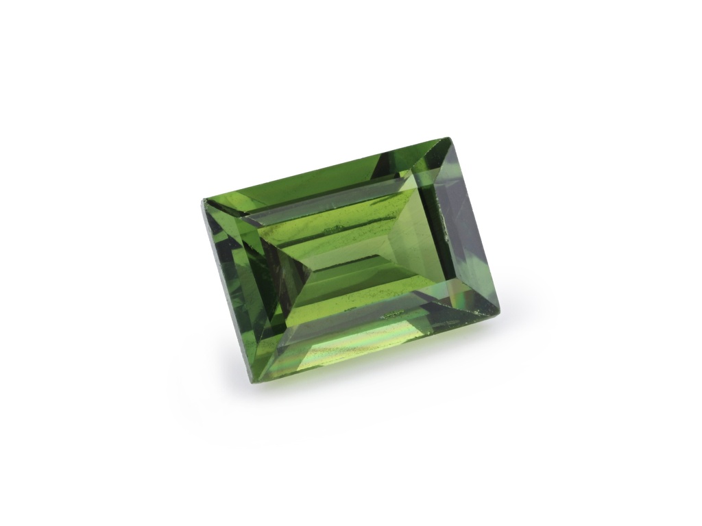 Green Sapphire 6.59x4.77mm Baguette