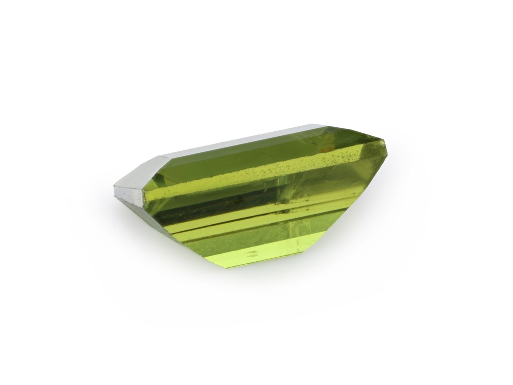 Green Sapphire 7.28x5.15mm Baguette