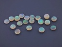 White Opal 3.50mm Round Cabochon