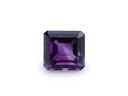 Amethyst 10.2x9.8mm Emerald Cut Strong Colour