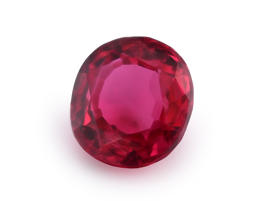 Spinel 5.3x5.13mm Round Red