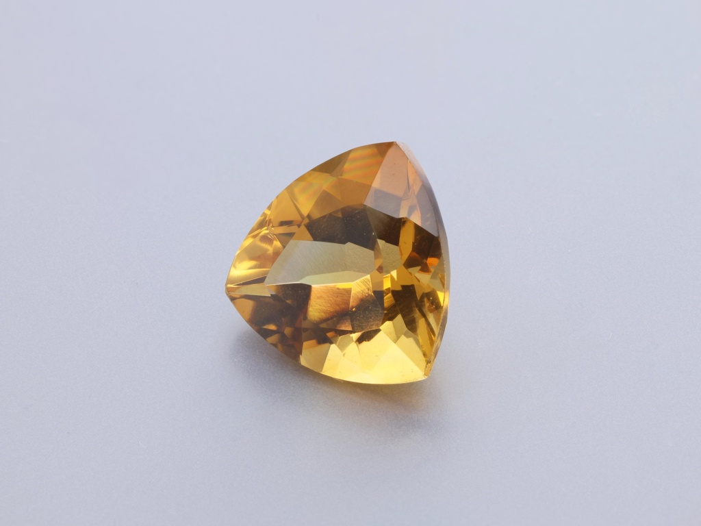 Citrine 10mm Trilliant