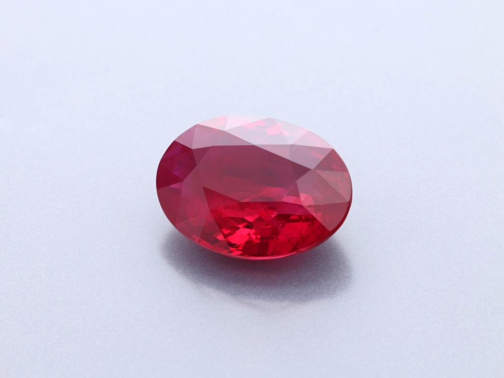 Burmese Ruby 9.53x7.28mm Oval