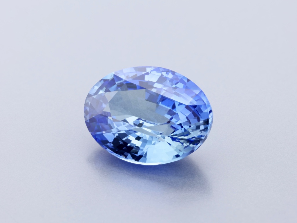 Ceylon Sapphire 8.35x6.35mm Oval Blue UNHEATED