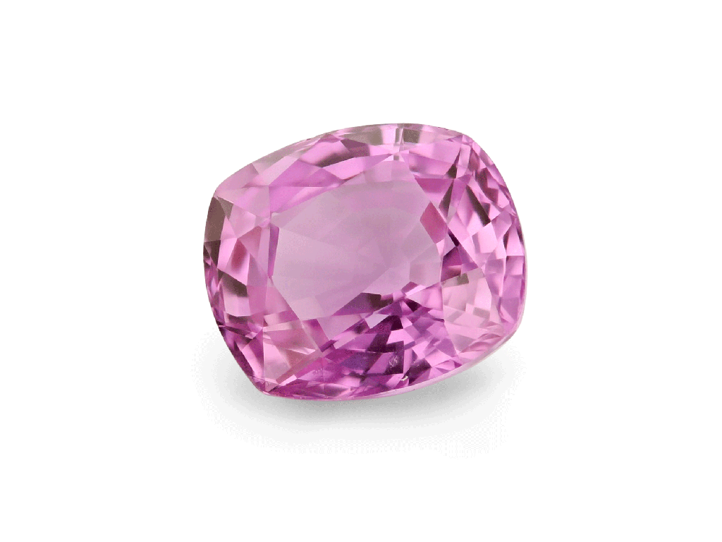 Pink Sapphire 6.05x5.2mm Cushion 