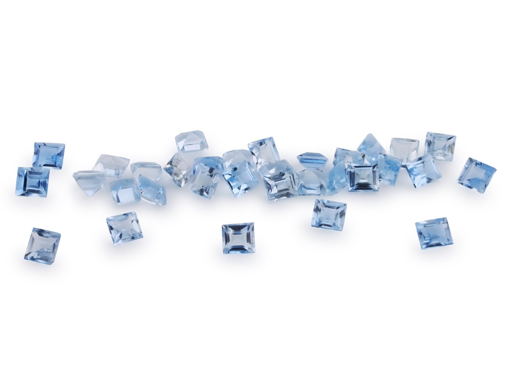 [BABS0201P1] Aquamarine 2x1.8mm +/- Baguette 
