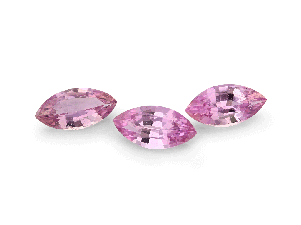 Pink Sapphire 7x3.5mm Marquise Cut Light Pink 