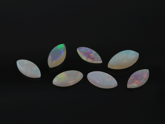 White Opal 6x3mm Marquise 1st Grade