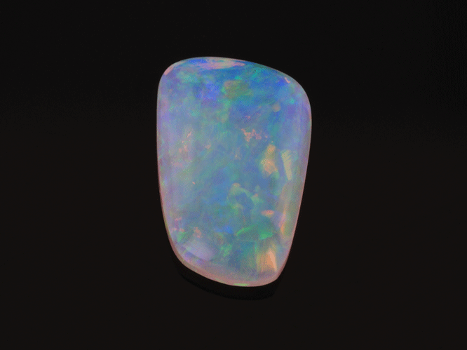 [NX3065] White Cliffs Crystal Opal 8.5x5.8mm Trapezium 