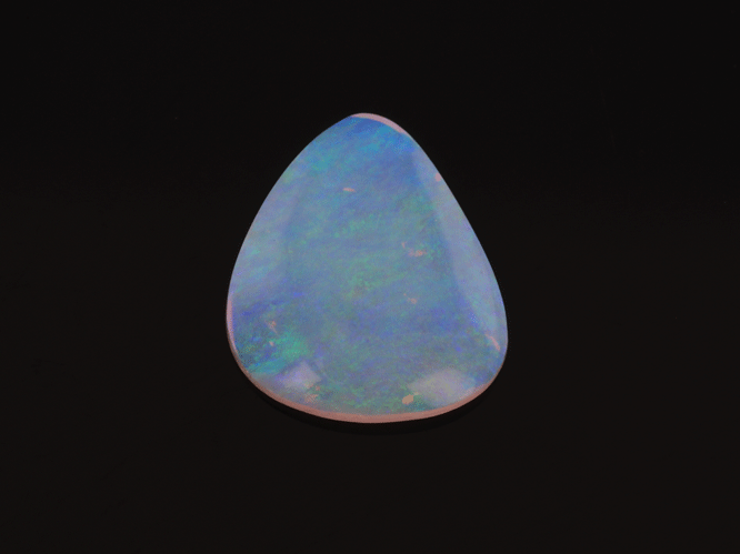 [NX3078] White Cliffs Crystal Opal 7.4x6.3mm Triangular 