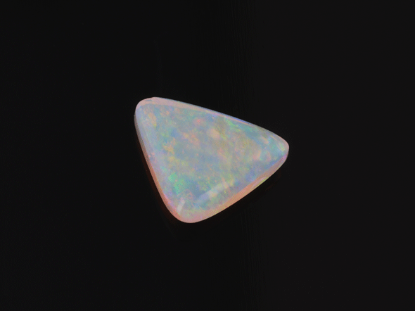 [NX3090] White Cliffs Crystal Opal 6.4x4.7mm Triangular 