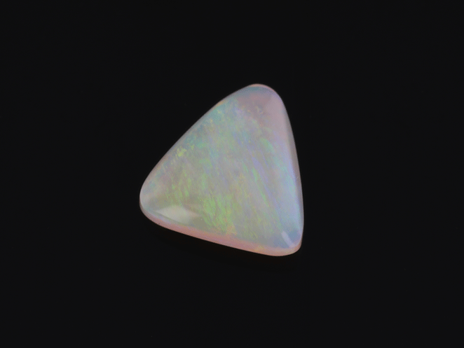 [NX3093] White Cliffs Crystal Opal 7.4x6.7mm Triangular 