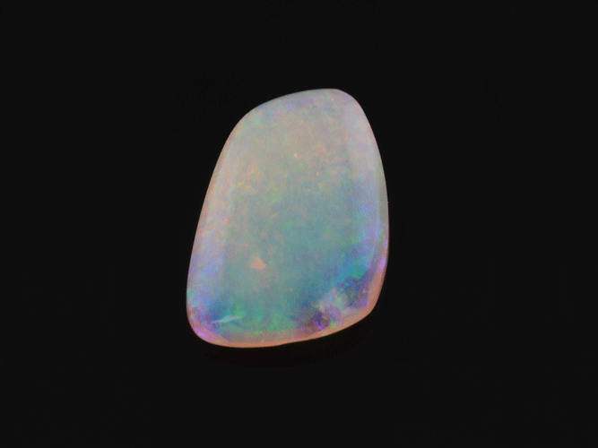 [NX3104] White Cliffs Crystal Opal 9.3x6.1mm Free Form 