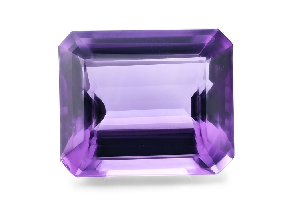 [QAOS1510X1] Amethyst 14.7x12.7mm Emerald Cut
